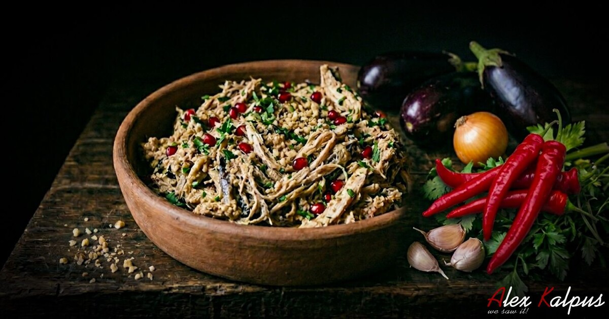 Вкуснее, чем в ресторане: Готовим сочные баклажаны с пряной ореховой начинкой по-грузински
