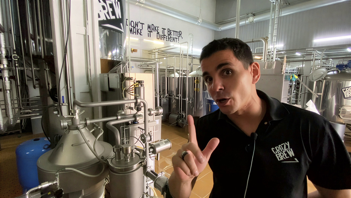 Рассказываю о принципе работы сепаратора в пивоварении