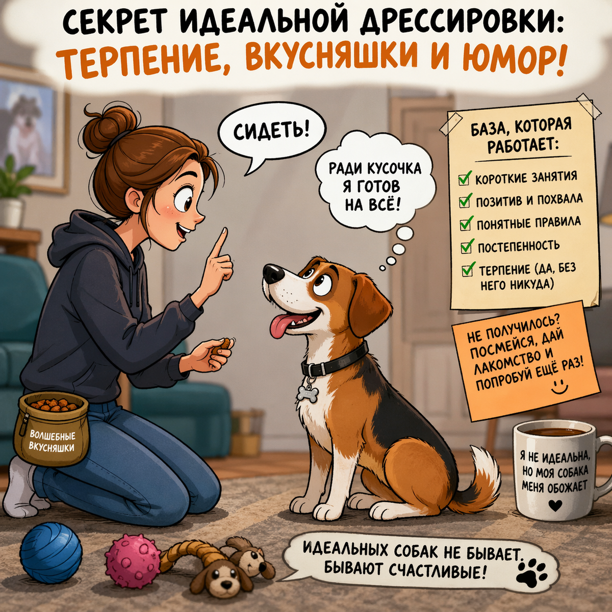 Учим команды правильно.