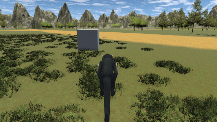 С помощью мозгового чипа макак смогла контролировать свой виртуальный 3D-аватар