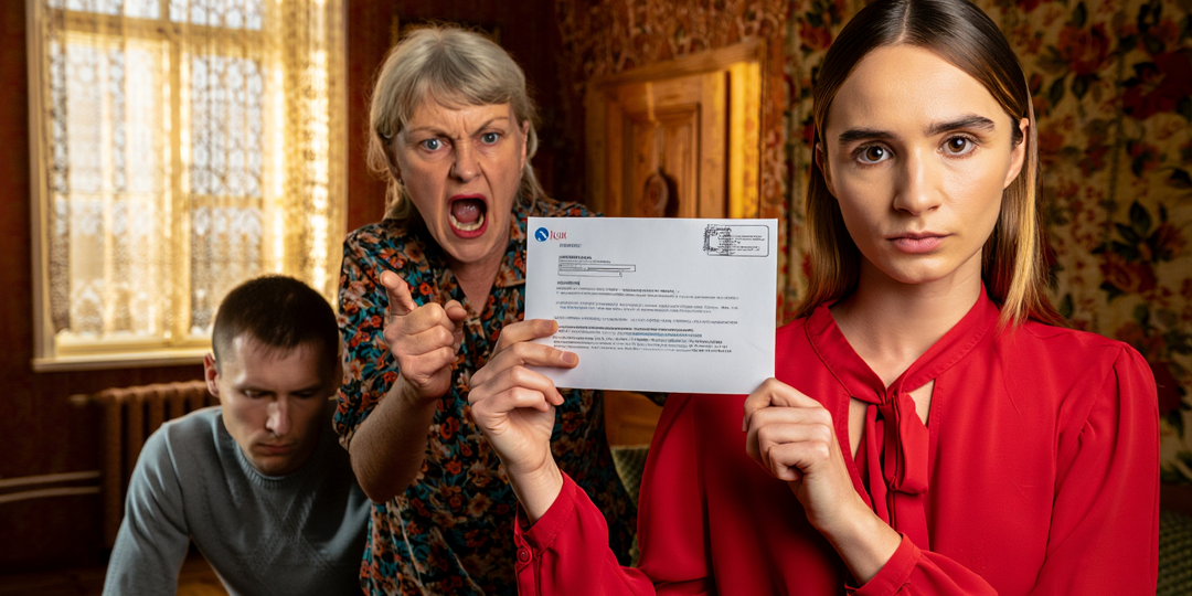 — Свекровь будет жить с нами, это решено! — заявил муж.