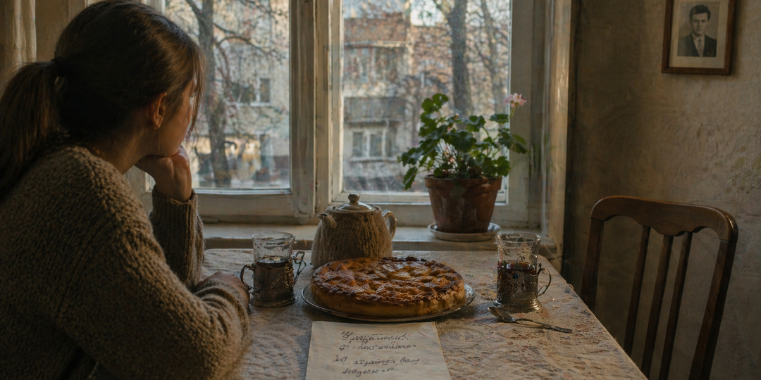 Она пекла пирог каждое воскресенье. Для него.