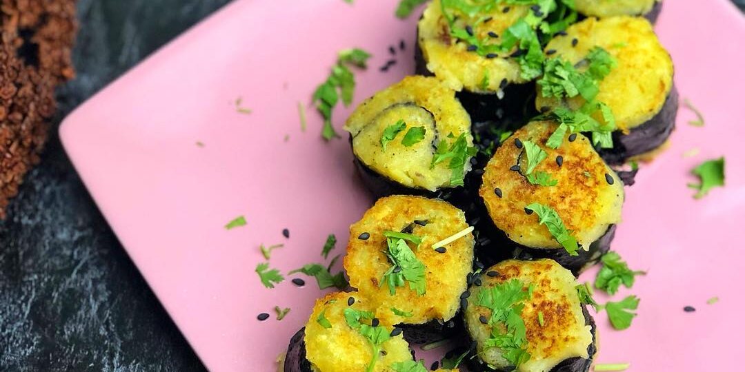 Необычная закуска из картошки, которую хочется готовить снова! Хрустящие рулеты в нори