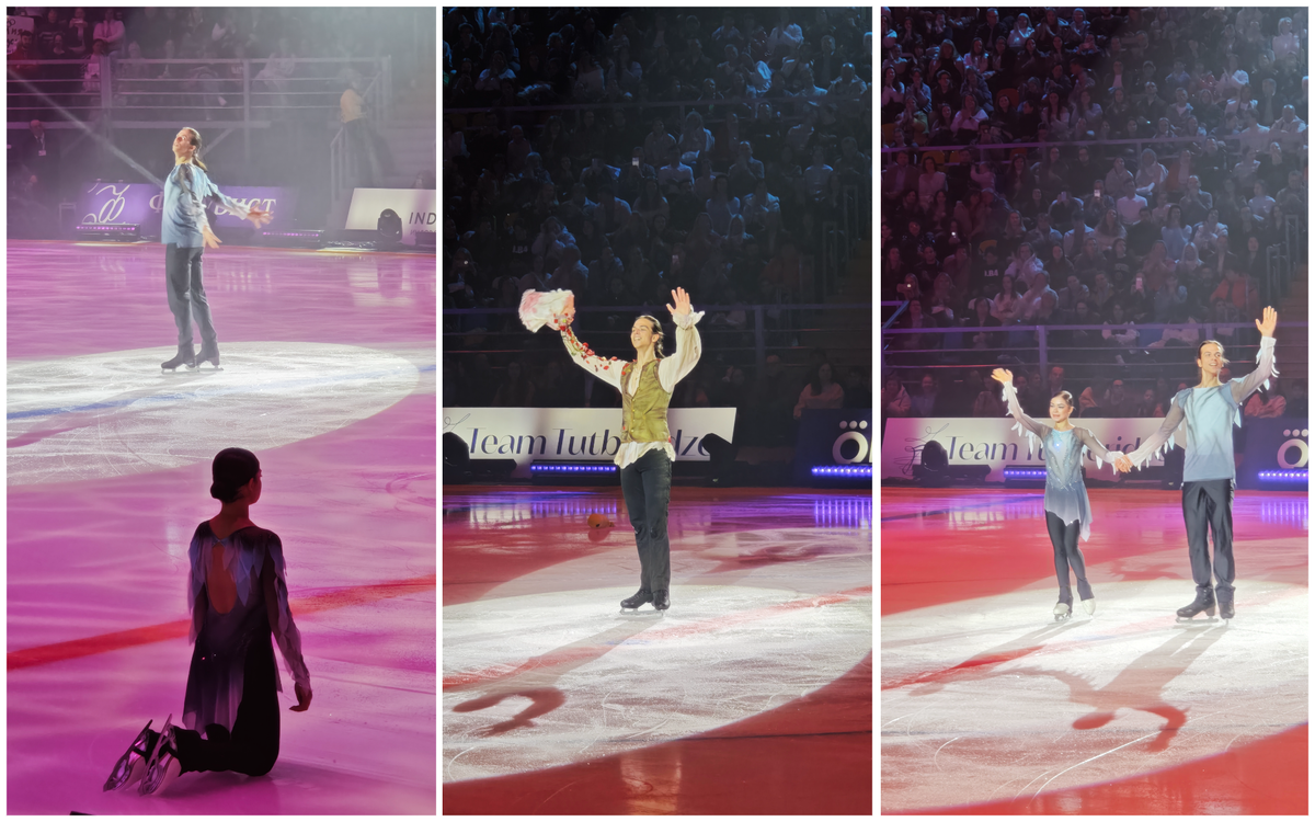 Аделия Петросян и Петр Гуменник, Шоу Этери Тутберидзе. Фото автора канала