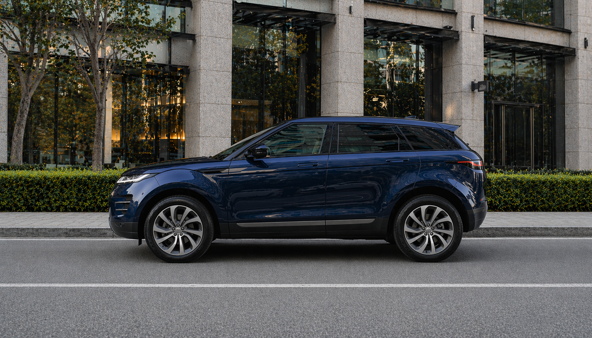    Уже успевший стать классикой Range Rover Evoque. Фото: © ООО «Медведь Альянс»