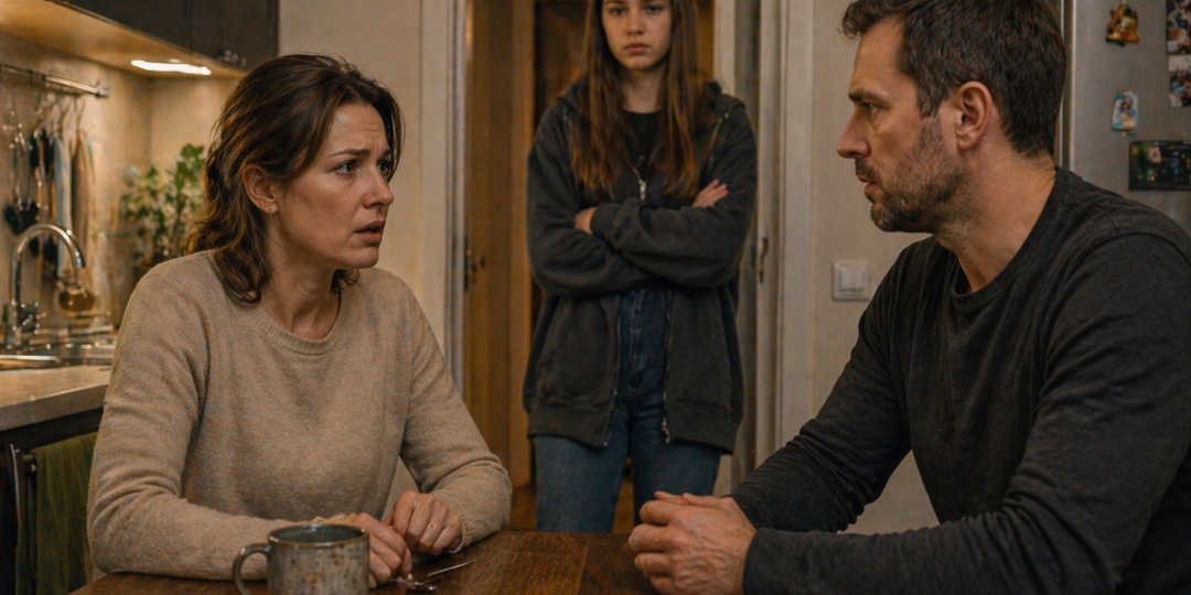 — У отца есть другая, — заявила дочь матери