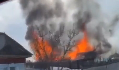     В посёлке Нижняя Пойма сгорел жилой дом