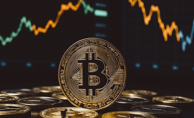 Изображение Биткоина, фото с интернета. 