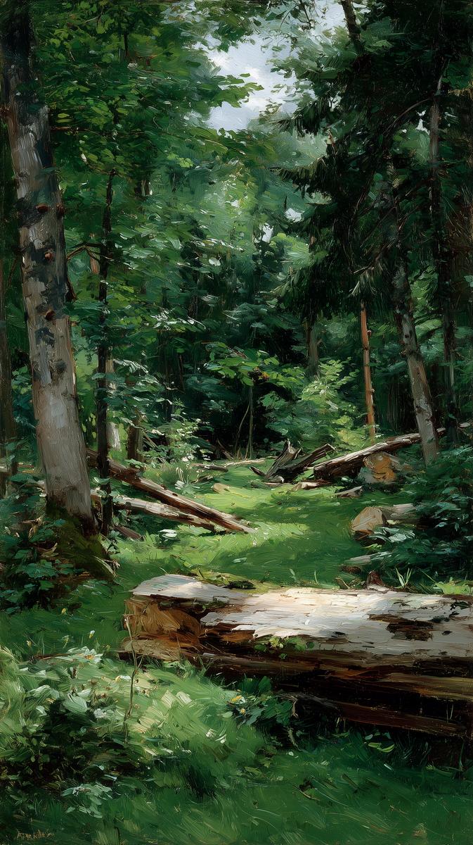 Зелёная тишина