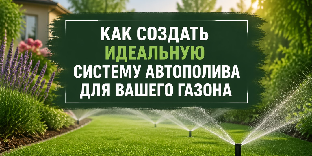 Как создать идеальную систему автополива для вашего газона