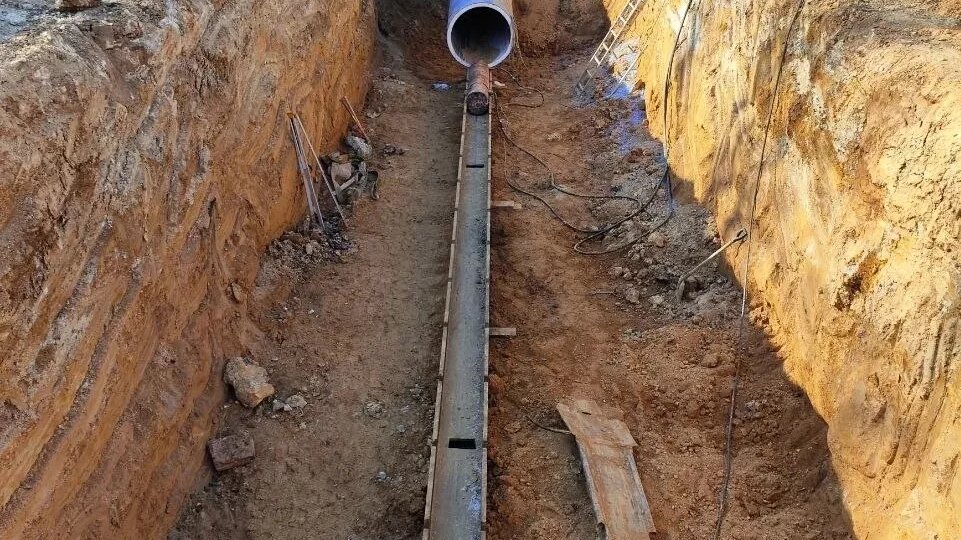 В Копейске продолжается строительство магистрального водовода в рамках «Большого ремонта 74»