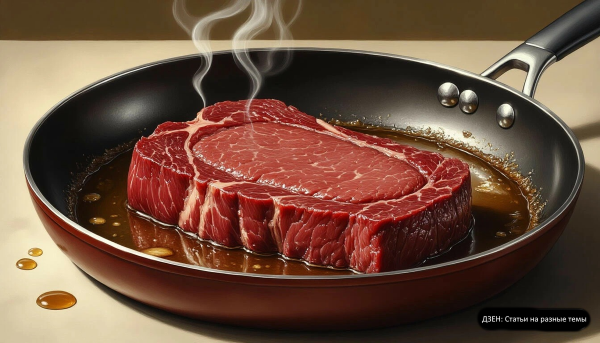Как приготовить говядину на сковороде мягкой и сочной