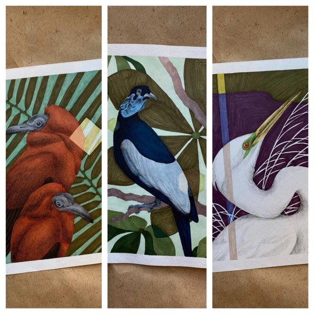 На выставке можно послушать голоса представленных птиц. Фото: t.me/kutyavina_nata