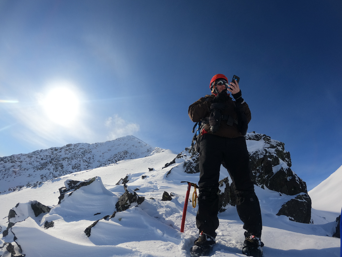 Фото из архива Владимира Печерина, гора Янченко