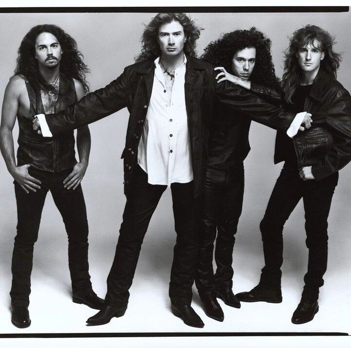 Megadeth в начале 90х. Фото из открытых источников.