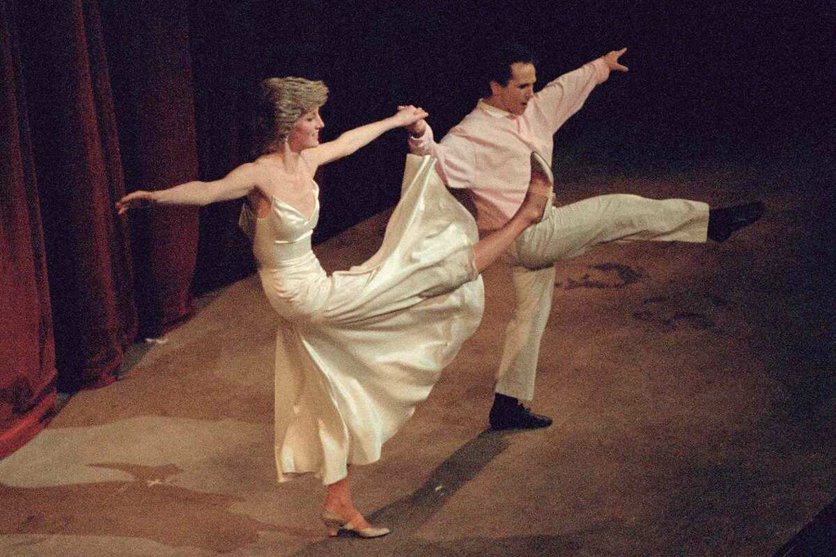 Принцесса Диана на сцене Королевского оперного театра Лондона