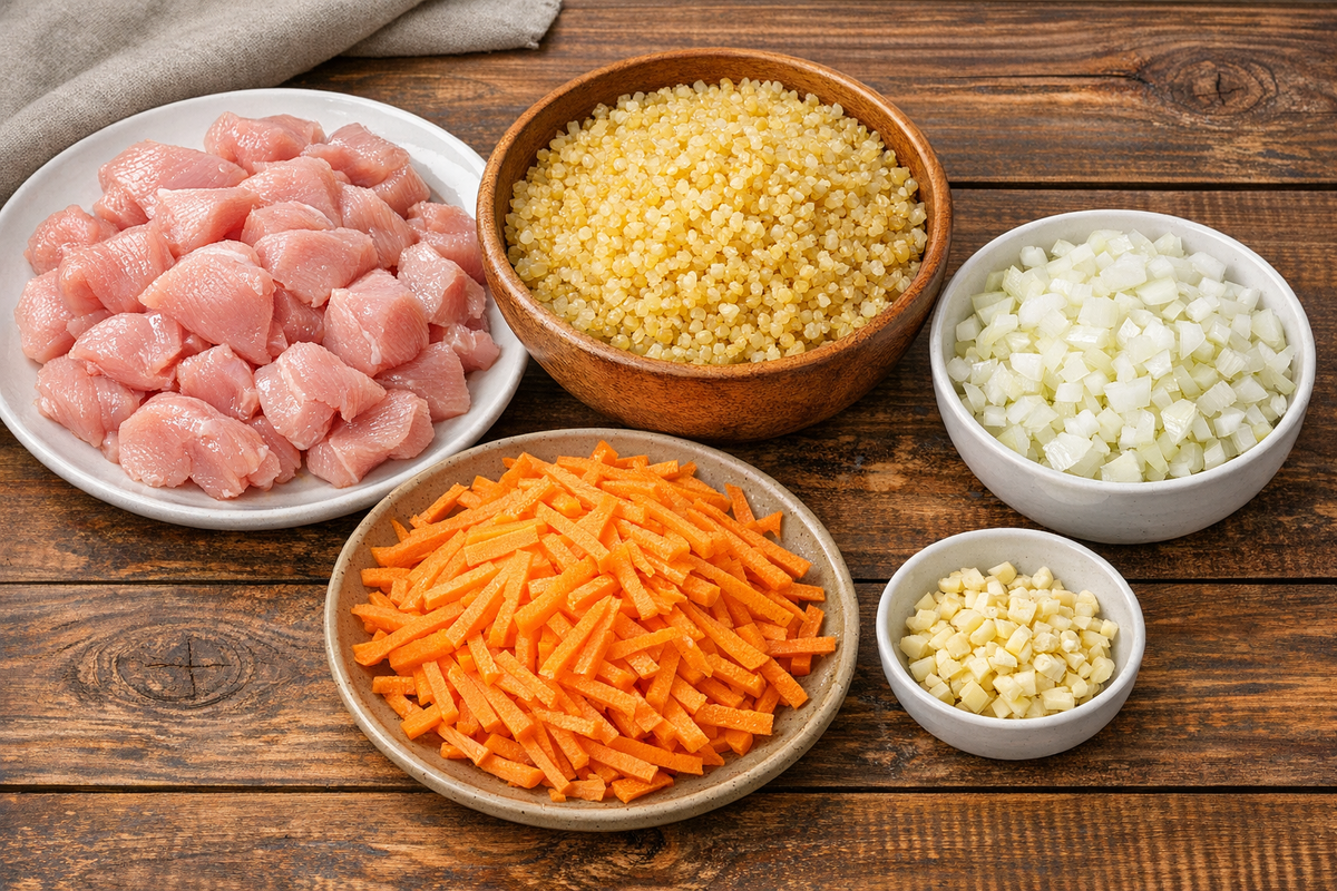 Подготовка ингредиентов