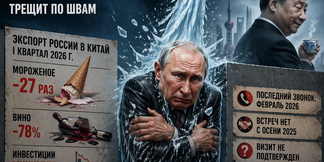 Ледяной душ из Пекина: инсайдеры Кремля фиксируют беспрецедентное охлаждение отношений с КНР