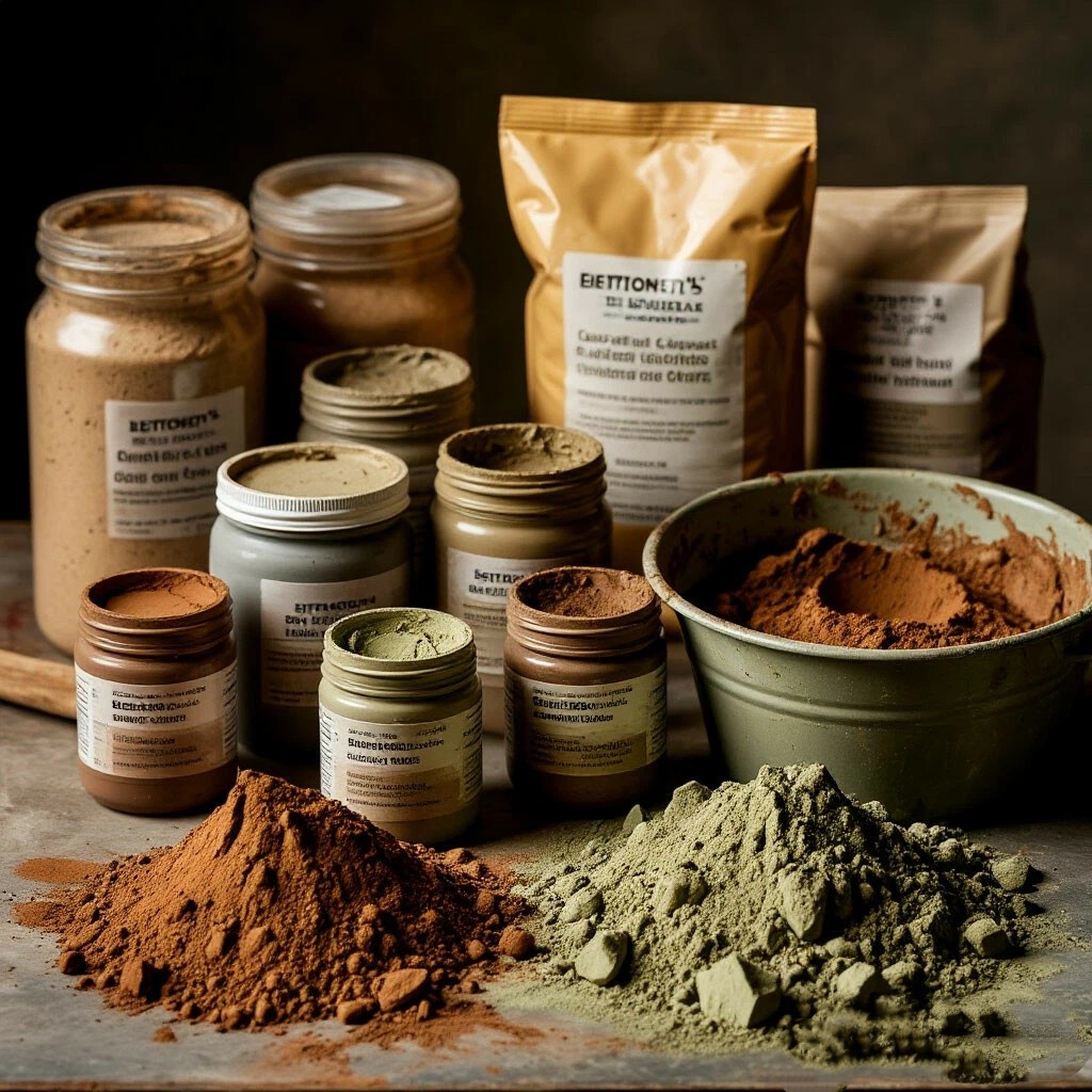 "Грязь" готовая к гриму актеров 