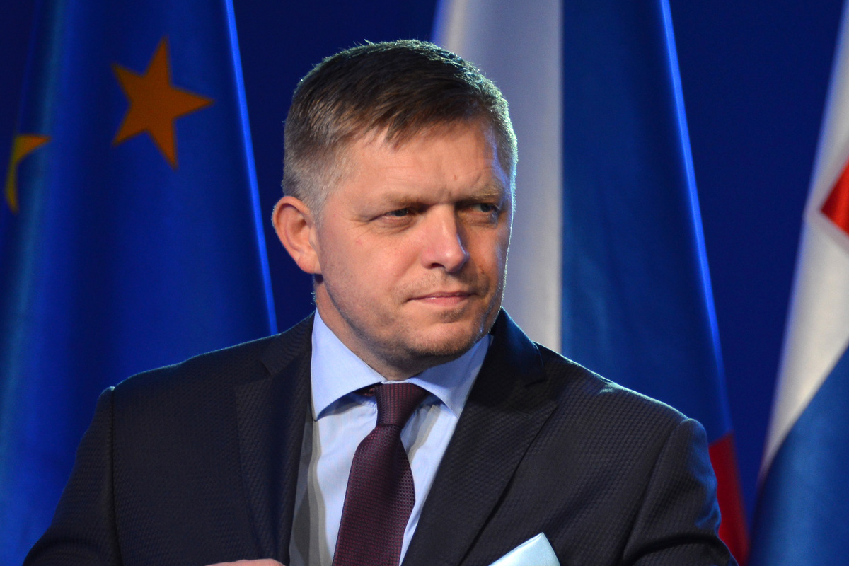    Премьер-министр Словакии Роберт Фицо  Алексей Витвицкий/ТАСС