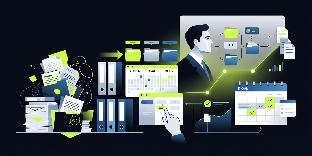 Как бухгалтерское агентство строит план на второй квартал: от хаоса апреля к спокойному июню