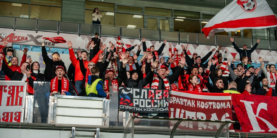 Костромской «Спартак» крупно обыграл «СКА-Хабаровск» и сохранил шансы на стыковые матчи