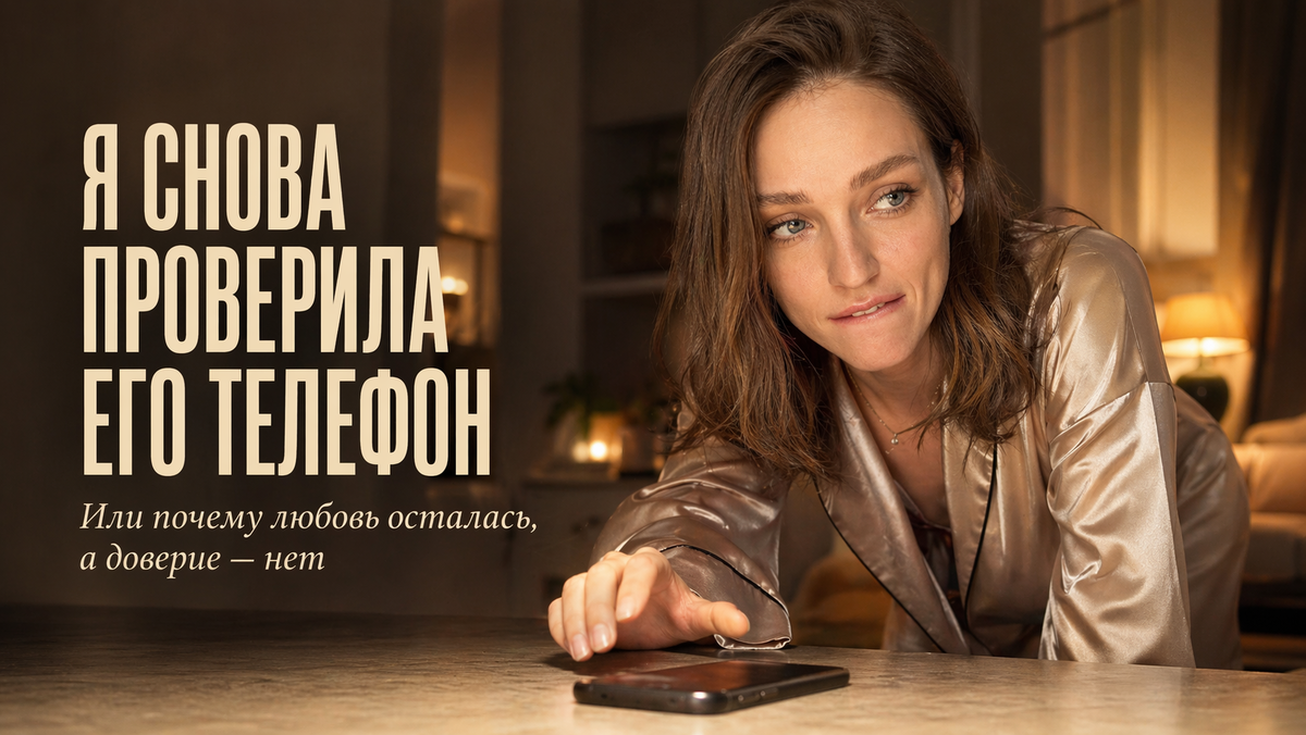 куда уходит доверие, когда любовь ещё жива. Внутренний Шерлок не дремлет: рука сама тянется проверить телефон, а подозрения в отношениях сводят с ума. Что делать, если я люблю, но не доверяю? Разбиремся, откуда берется эта тревога, на моем примере. 