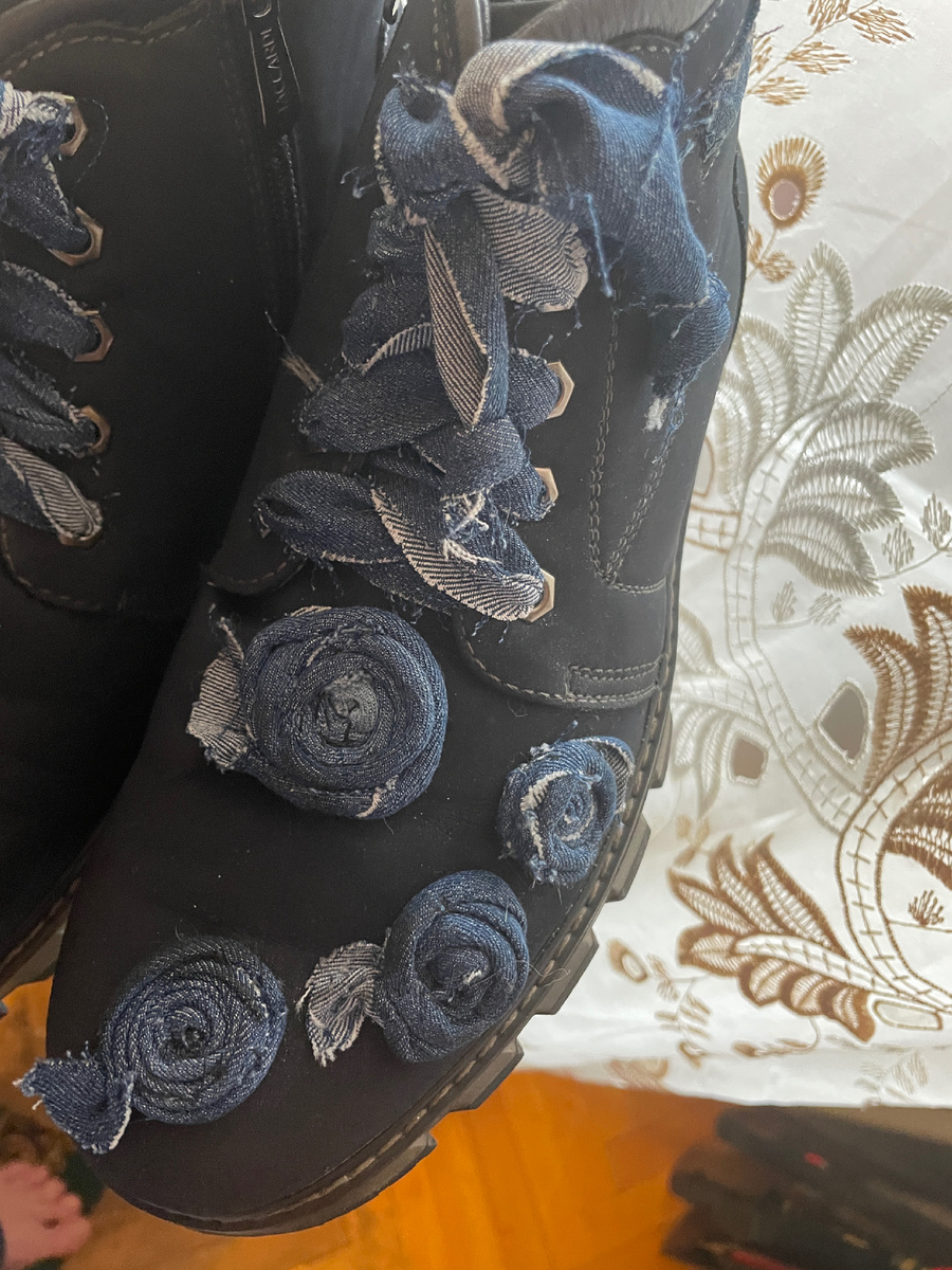 Джинсовый декор