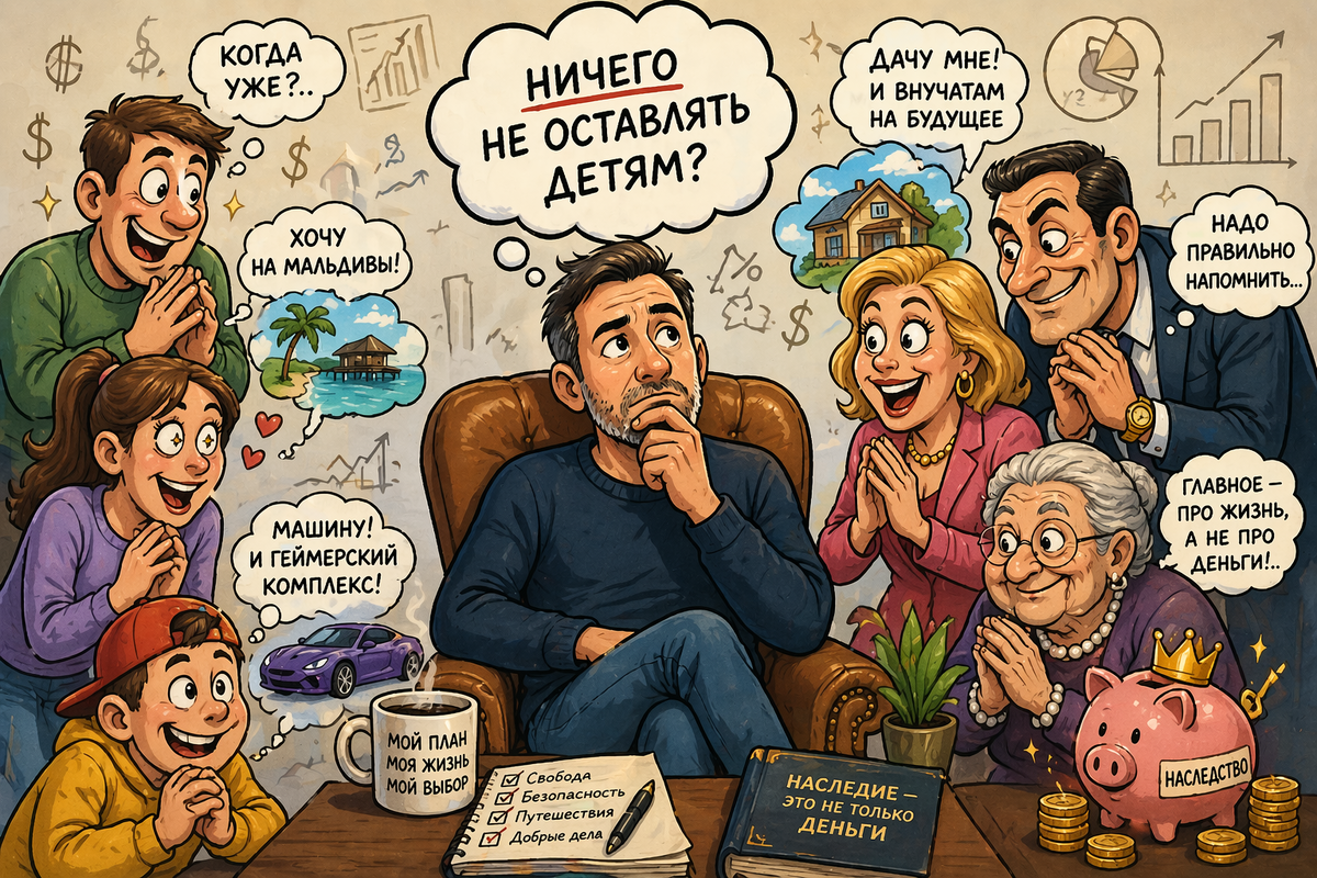 Сколько оставлять детям?