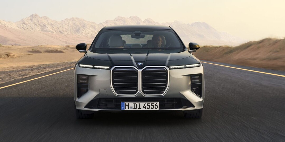 BMW представила седан 7-Series нового поколения с дизайном Neue Klasse