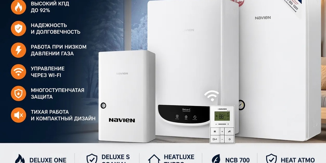 Настенные газовые котлы Navien: стоит ли покупать? Разбираемся подробно