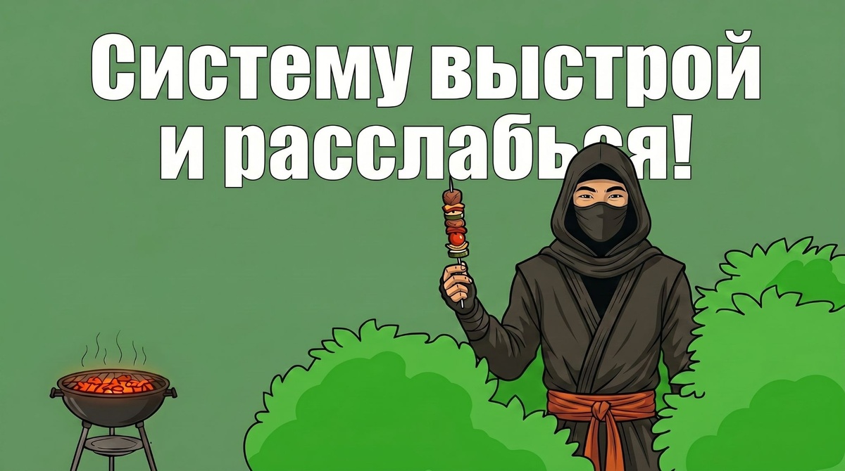 P.S. Те, кто начинает все ломать и перенастраивать в праздники — потом потратят еще 2-3 недели на восстановление системы.