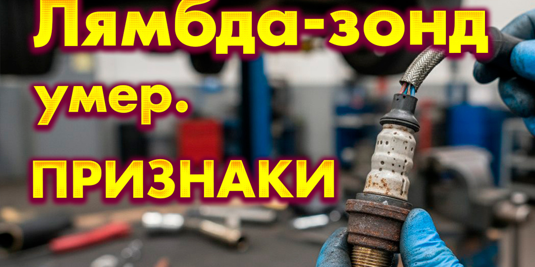 Лямбда-зонд: симптомы неисправности, проверка и замена