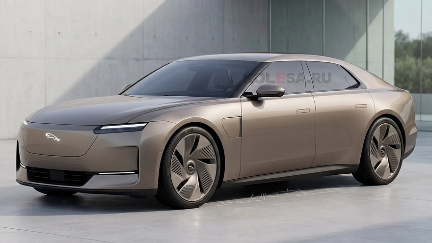    Рендер нового Jaguar GT