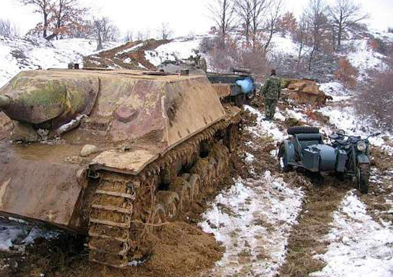 Немецкие танки на болгарско-турецкой границе