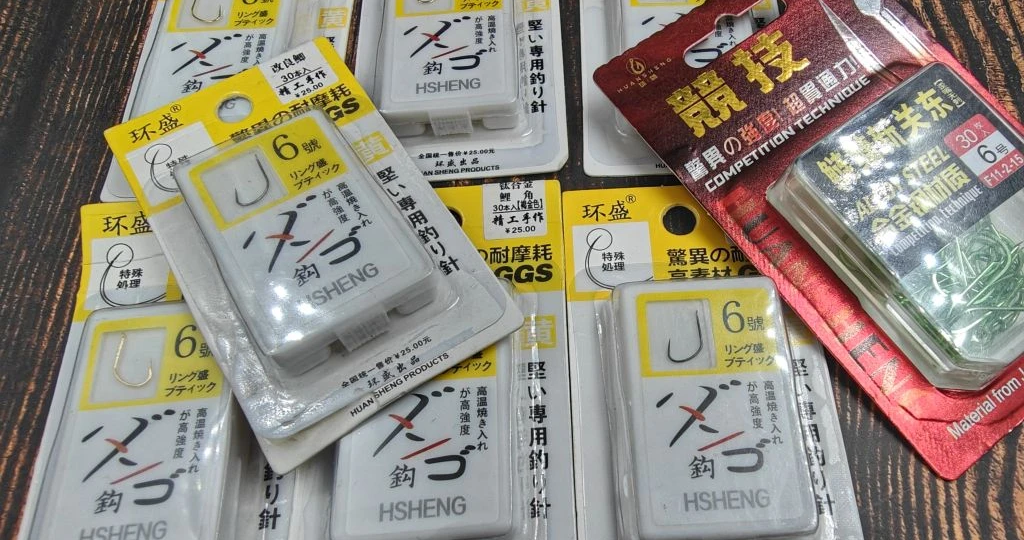 Крючки китайские. Разные. И хорошие