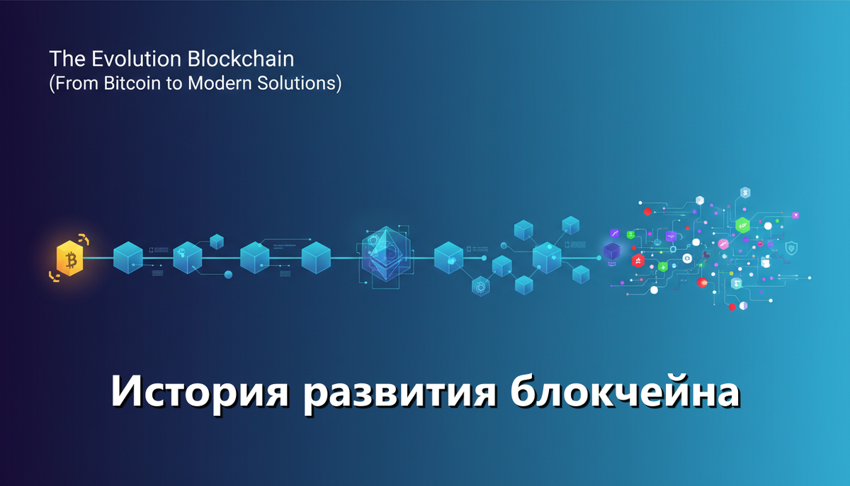 История развития блокчейна (от биткойна до современных решений)