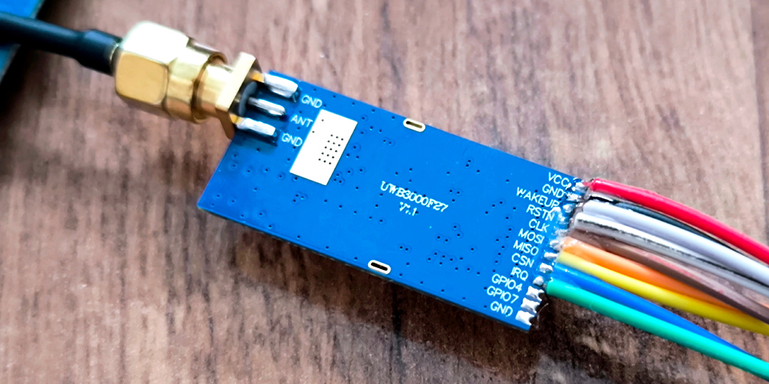 Реализация UWB дальномера на ESP32 с модулем UWB3000F27