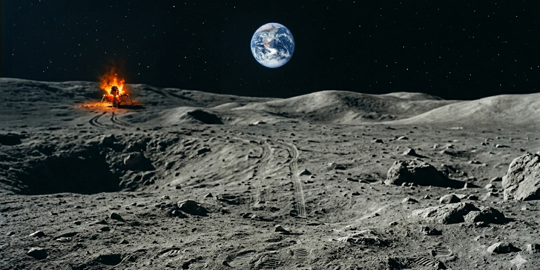 NASA изучит процесс горения на Луне