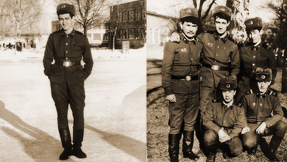 Константин Юшкевич в армии