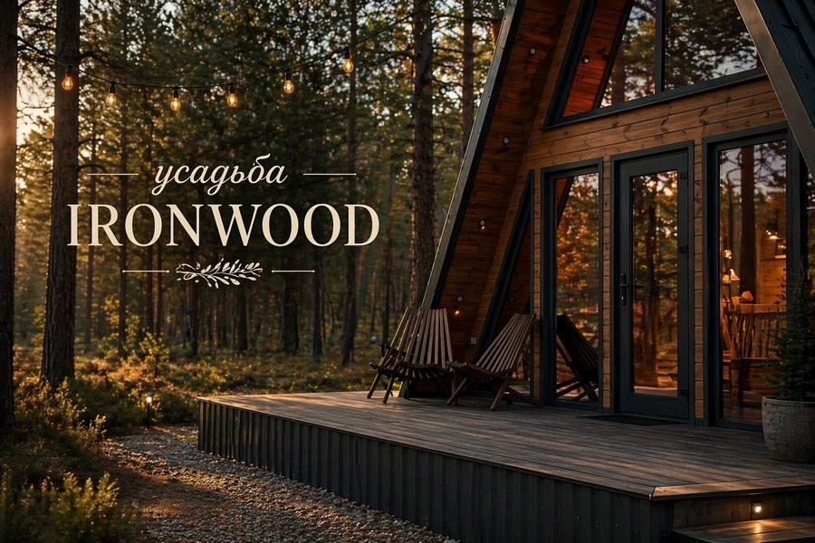 Снять домик A-frame в Беловежской пуще