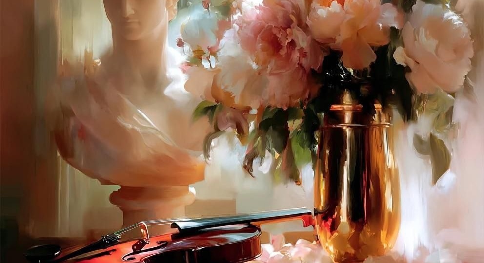 Дорогие друзья! Сегодня четверг - 3-й день работы над прекрасной картиной на Большой игре