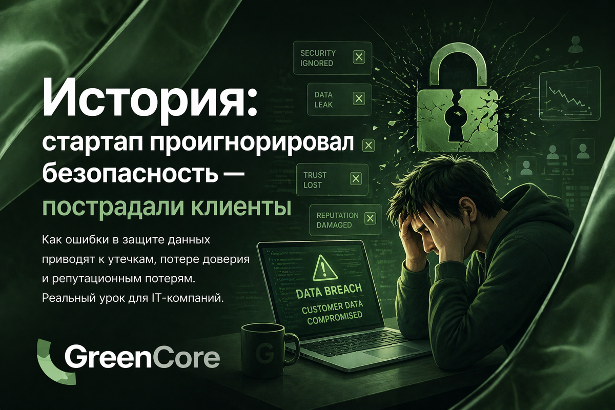 Обложка компании GreenCore.