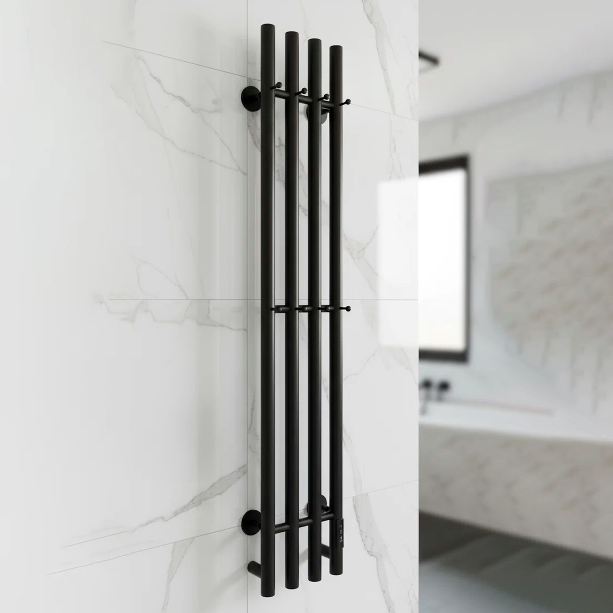 Полотенцесушитель электрический с/т Comfysan Alto EC-4 120/18, черный