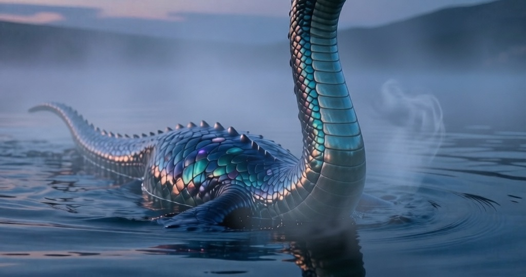 "Несси вышла из отпуска!": в озере Лох-Несс снова заметили загадочное 10-метровое существо