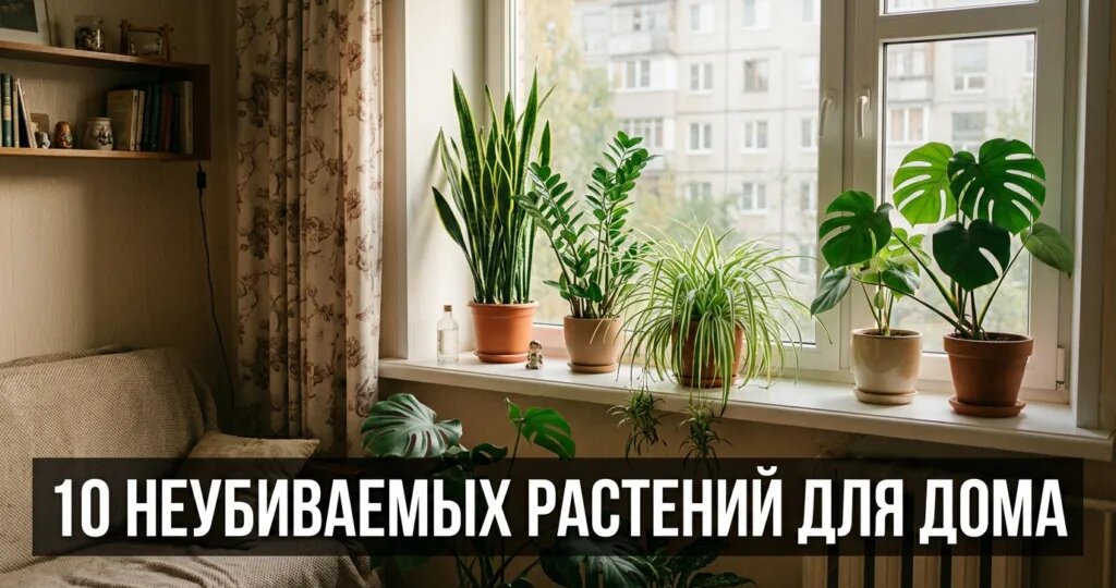 10 неубиваемых растений для дома: подойдут даже тем, кто забывает поливать