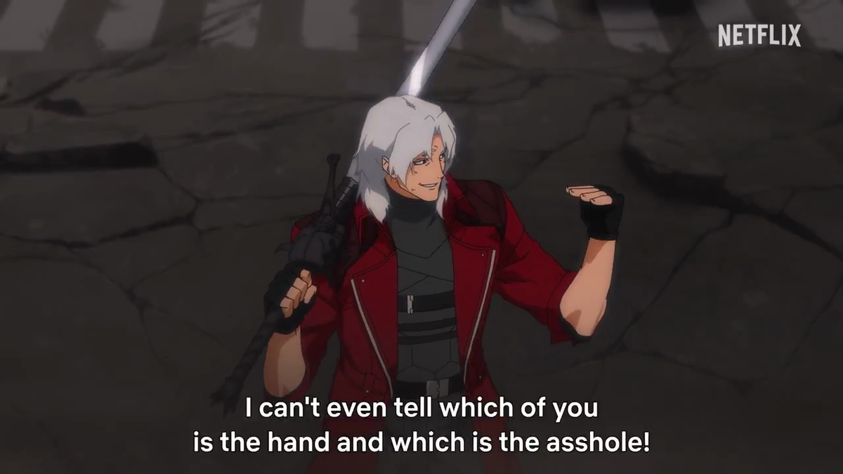     Главным и самым важным героем сериала является Данте