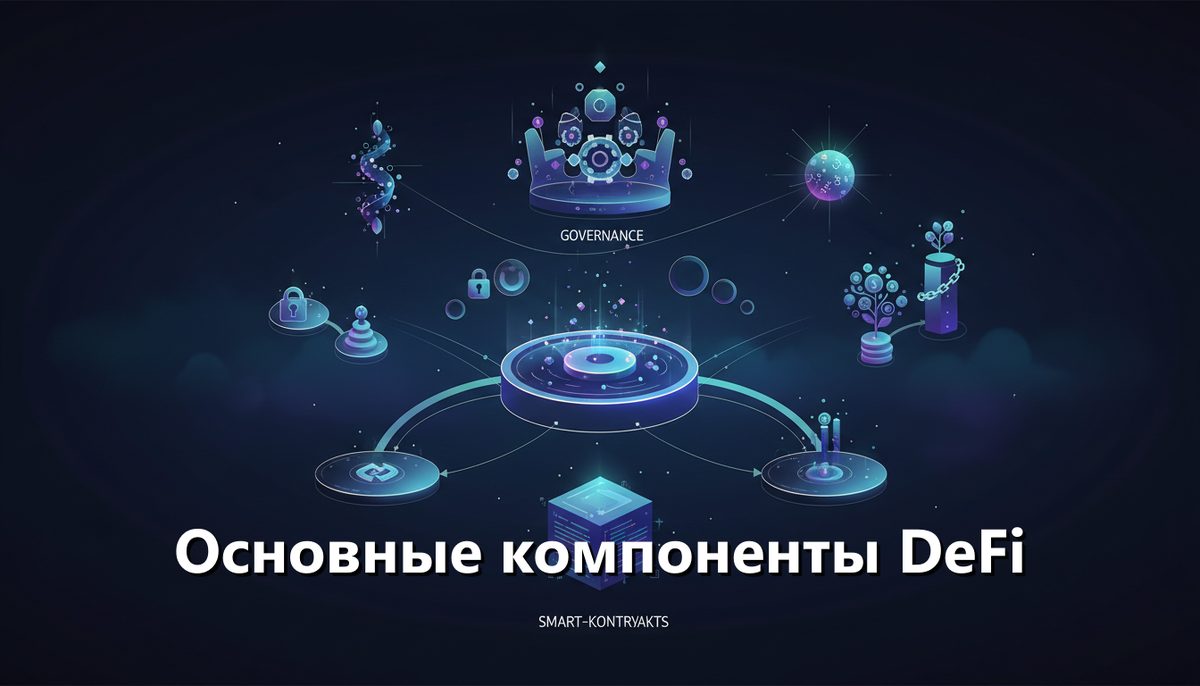 Основные компоненты DeFi: подробный обзор с примерами