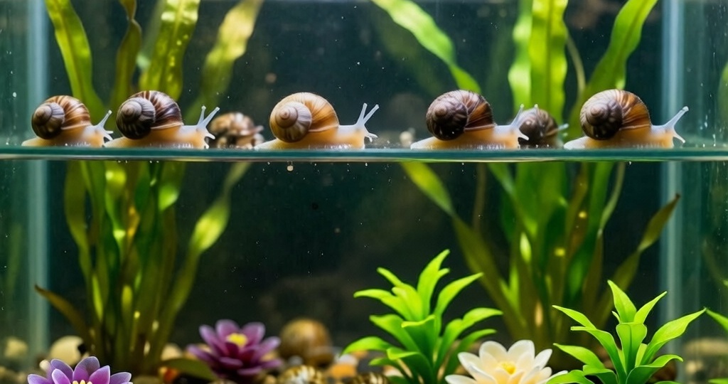 ТОП-3 улитки для аквариума — без размножения!
