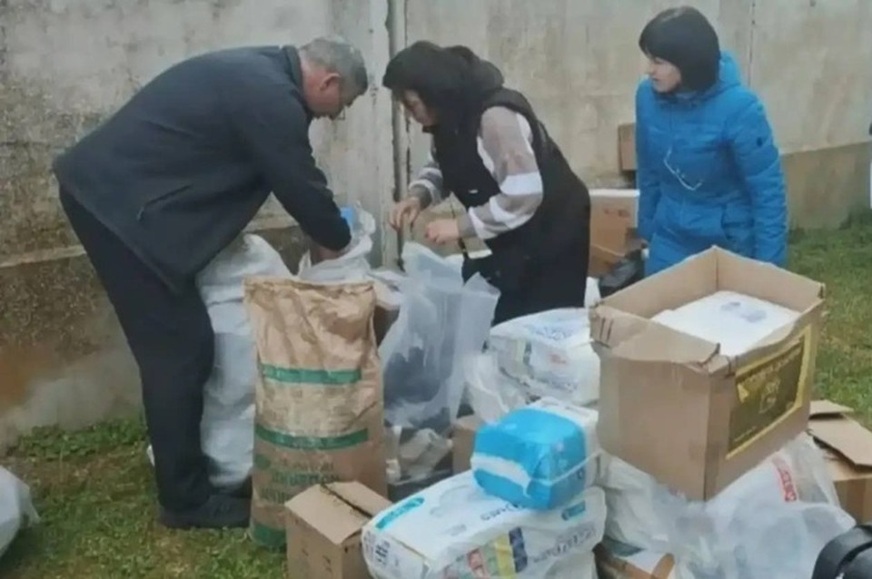    Адресная гуманитарная помощь из Новороссийска, Казани и Москвы доставлена в Алешкинский муниципальный округ. Фото: администрация Херсонской области